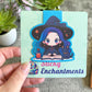 Cute Bookish Witch Magnetic Bookmark