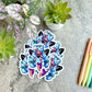 Cerulean Tropical Fairy Sticker