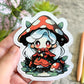 Cute Mushroom Fairies Sticker Set, 3" or 2"