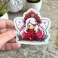 Cute Strawberry Fairies Sticker Set, 3" or 2"