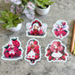 Cute Strawberry Fairies Sticker Set, 3" or 2"