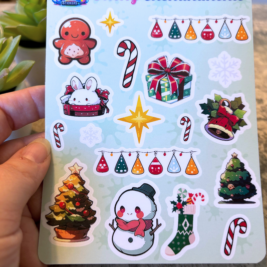 Christmas Sticker Sheet