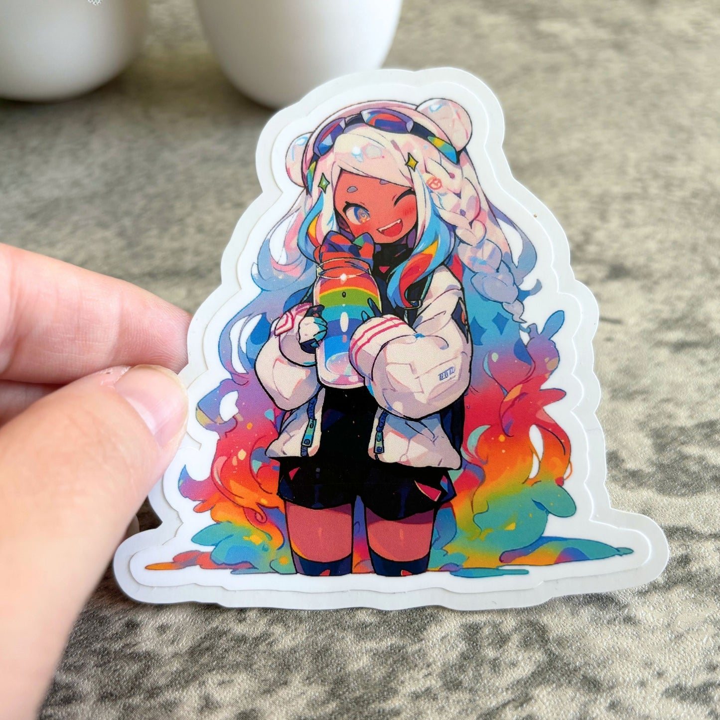 Sunny Slime Girl Sticker