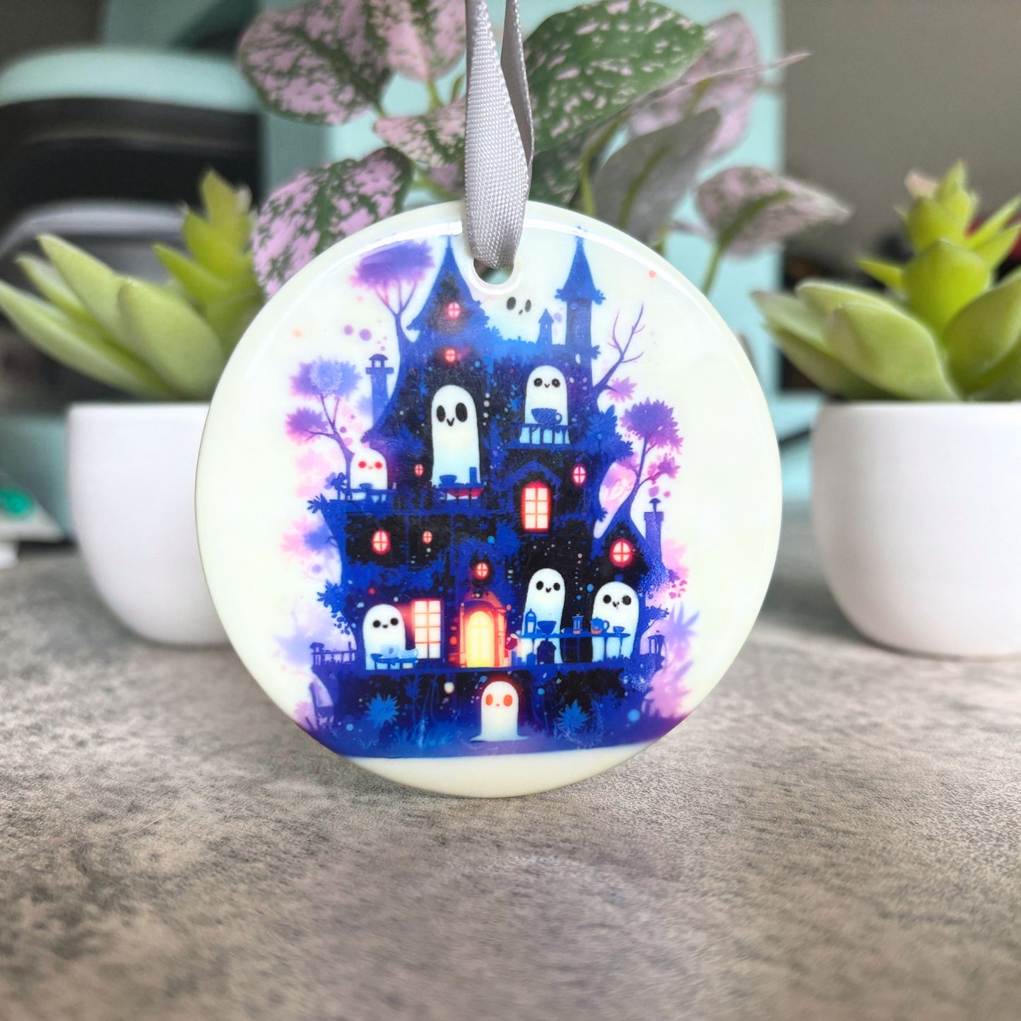 Spooky Cute Haunted Mansion Ornament