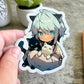 Cat Dad Sticker, Cute Cat Boy