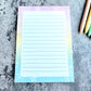 Tropical Summer Vacation Notepad