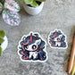 Gothic Unicorn Sticker