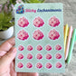 Cherry Blossom Planner Sticker Sheet