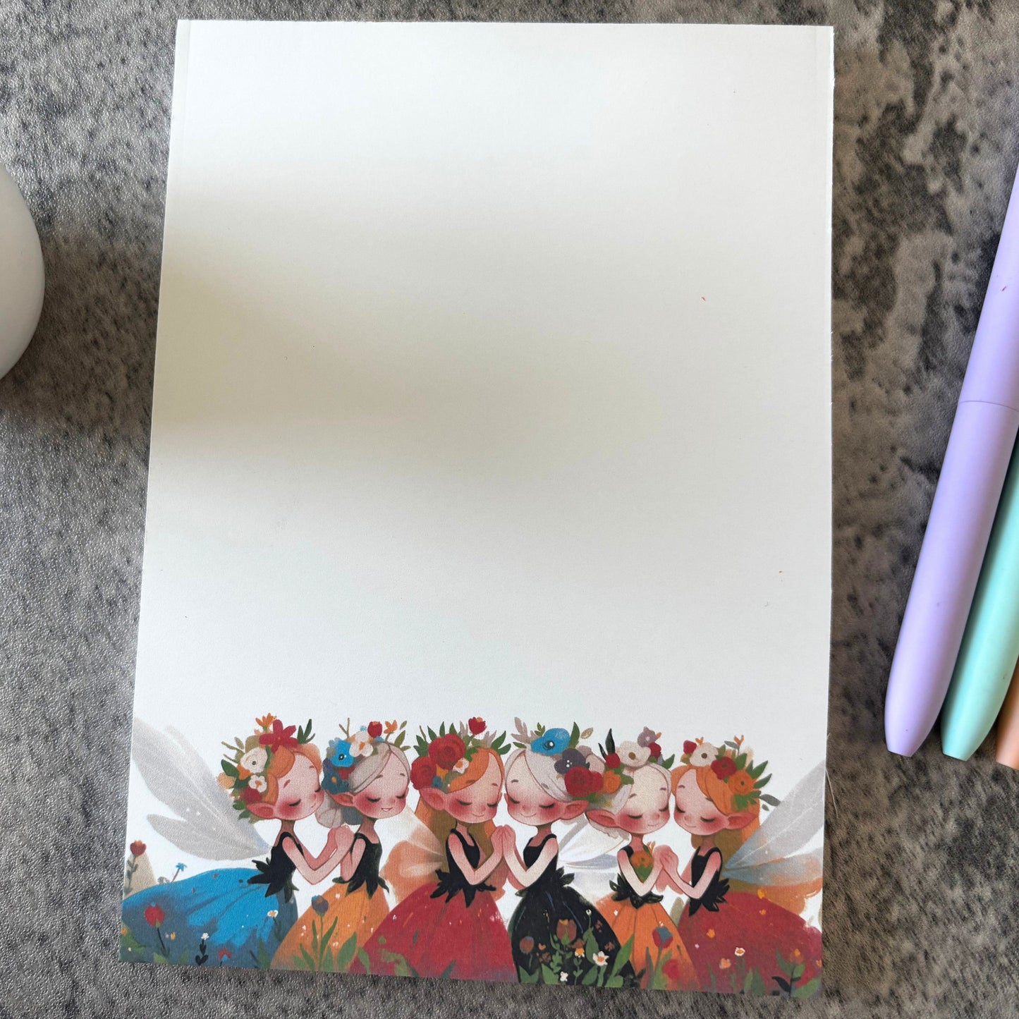 Lovely Dancing Fairies Notepad