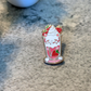 Cute Enamel Pin, Strawberry Milkshake Cat