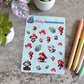 Cute Mushroom Fairy Sticker Sheet