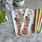 Cute Bookmarks with Tassels, Girl with Bird