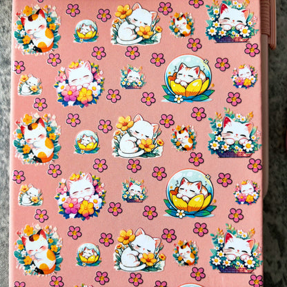 Cute Spring Cats Journal