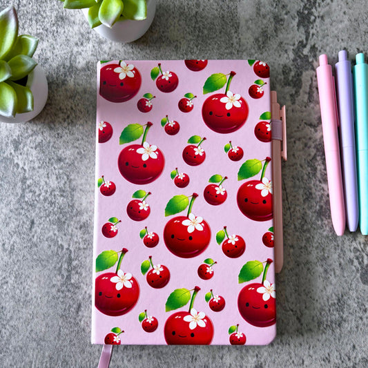 Cute Cherry Journal