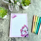 Cherry Blossom Fairy Notepad