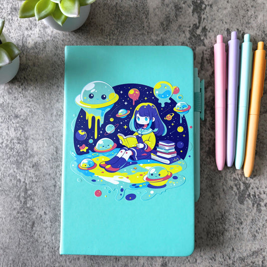 Bookish Slime Girl Journal