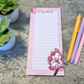 Cherry Blossom Fairy Checklist Notepad