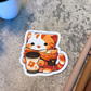 Latte Cat Sticker, 3" or 2"