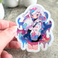 Rainbow Slime Girl Sticker