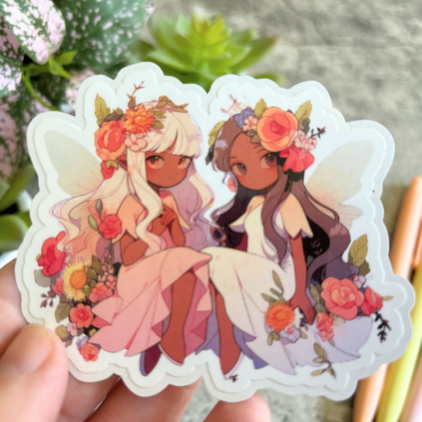 Sister Fairies Sticker