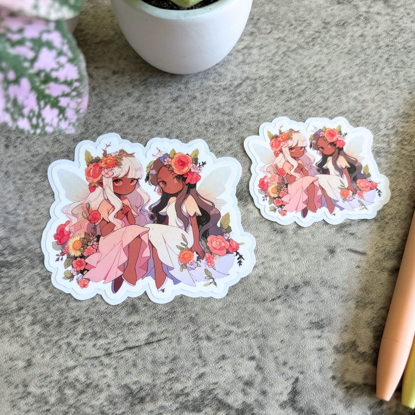 Sister Fairies Sticker