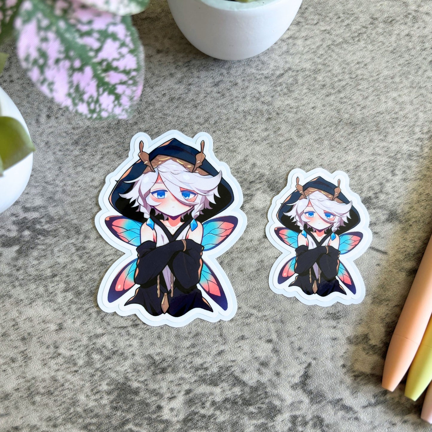 Shy Fairy Sticker