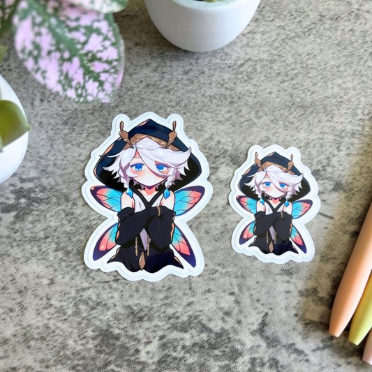 Shy Fairy Sticker