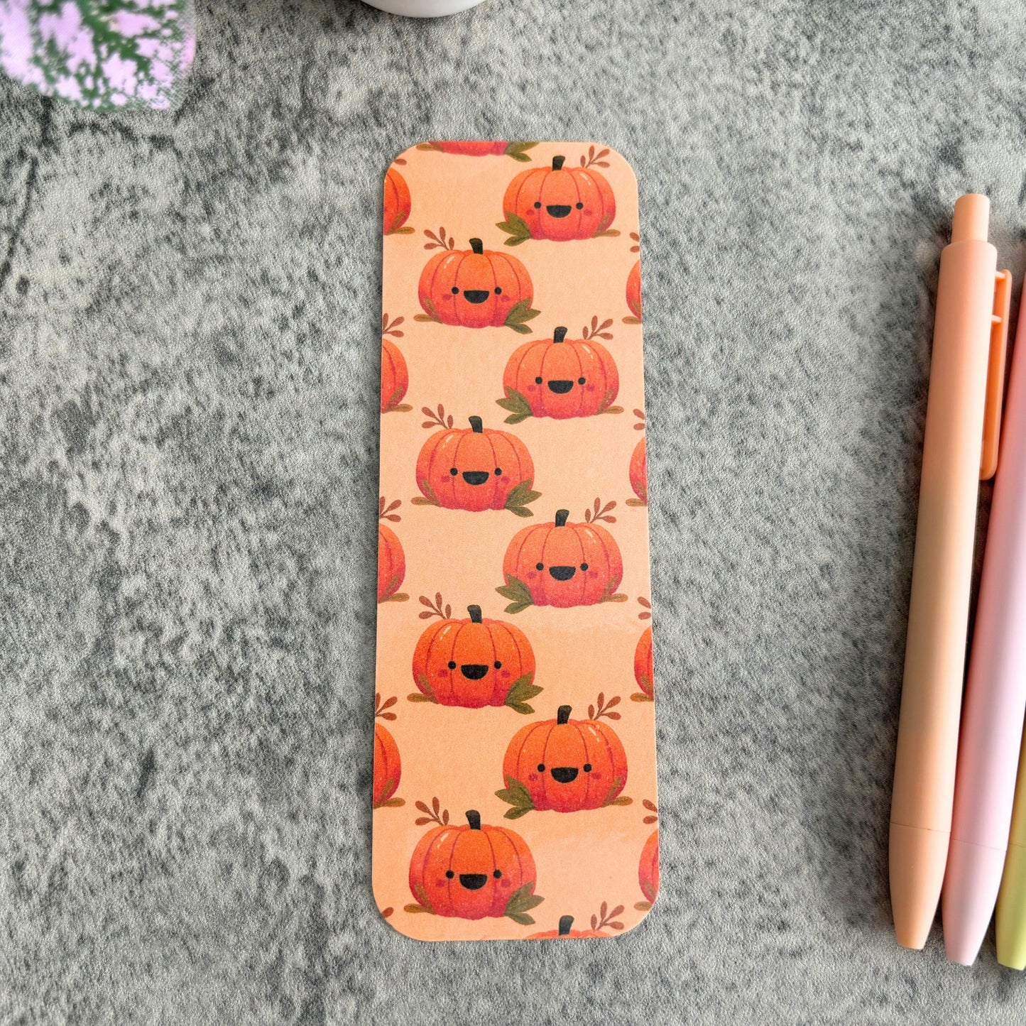 Spooky Bookmarks, Cute Pumpkins for Halloween