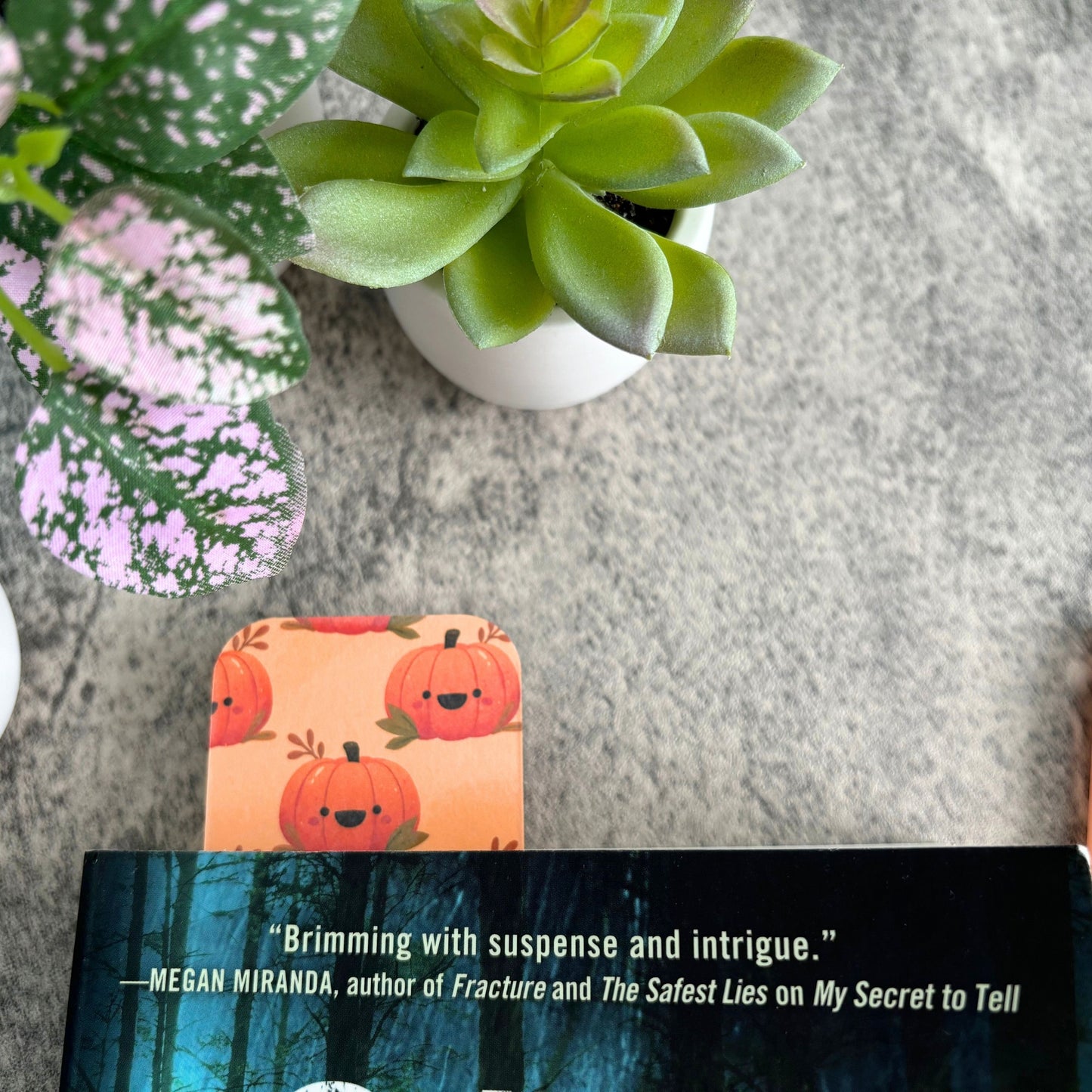 Spooky Bookmarks, Cute Pumpkins for Halloween