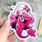 Summer Mermaid Sticker, Pink