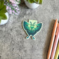 Cute Luna Moth Magnetic Bookmark