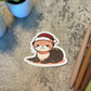 Cute Christmas Otter Sticker